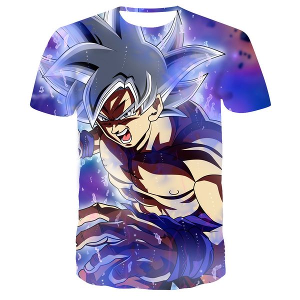 2019 digital printing 3d dragon ball series short sleeve muscle t-shirt men's top, White;black
2019 digital printing 3d dragon ball series short sleeve muscle t-shirt men's top, White;black