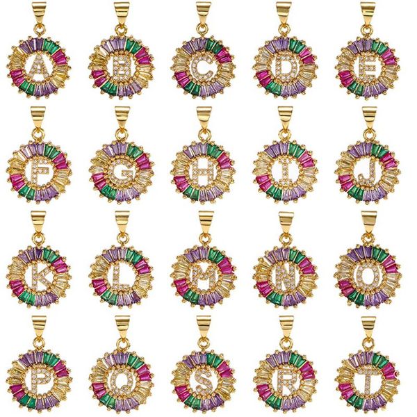 1 pcs gold color initial multicolor zircon necklace charm letters a - z pendant necklace jewelry for women accessories, Silver
1 pcs gold color initial multicolor zircon necklace charm letters a - z pendant necklace jewelry for women accessories, Silver