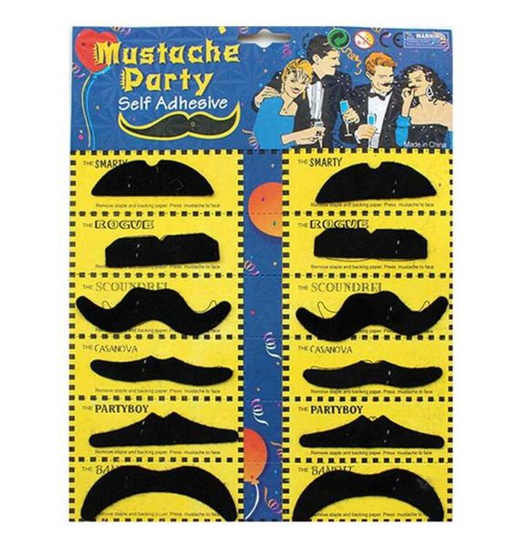 12pcs funny stylish party fake beard moustache halloween funny fake mustache moustache beard whisker party festival making up tools
12pcs funny stylish party fake beard moustache halloween funny fake mustache moustache beard whisker party festival making up tools