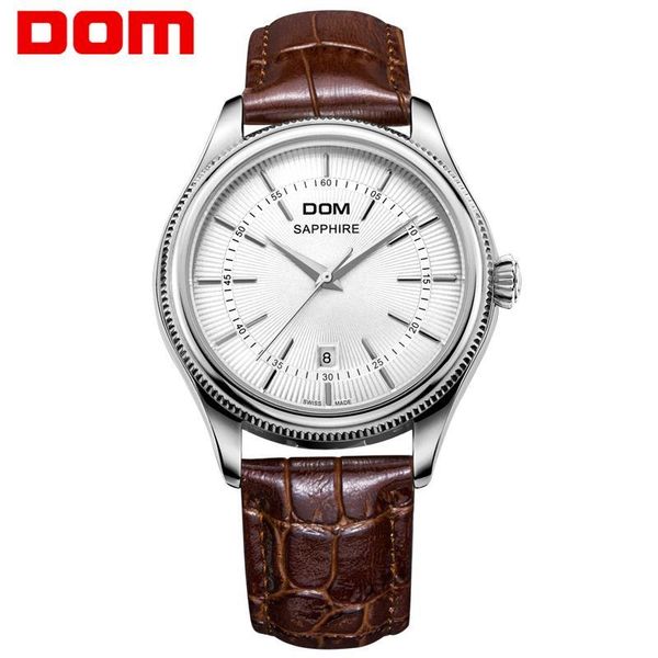 dom men watches brand luxury waterproof quartz leather famous watch men relogio masculino m-518l-7m, Slivery;brown
dom men watches brand luxury waterproof quartz leather famous watch men relogio masculino m-518l-7m, Slivery;brown