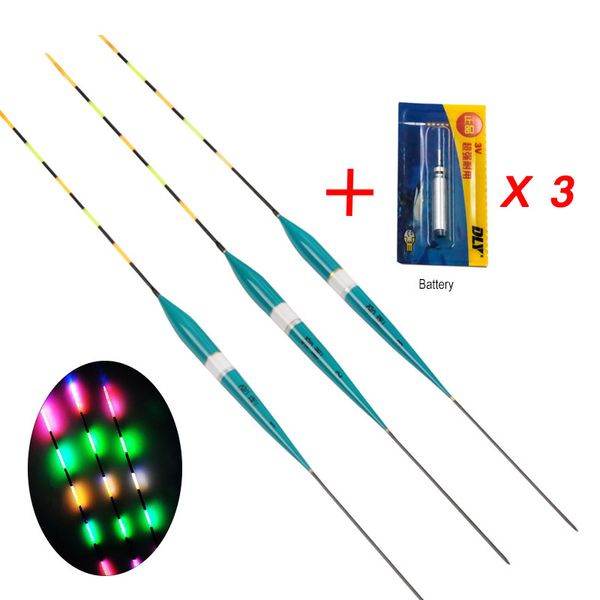3pcs/lot led electronic fishing float with battery night floats balsa wood night vision float fishing tackle luminous
3pcs/lot led electronic fishing float with battery night floats balsa wood night vision float fishing tackle luminous