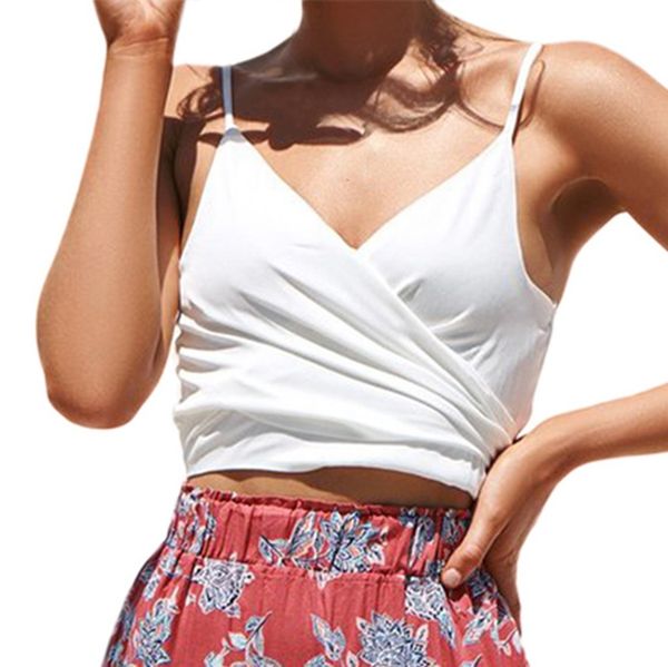women's tanks & camis fashion women camisole v-neck solid color loose wrapped chest blouse simple style camisetas de tirantes mujer, White
women's tanks & camis fashion women camisole v-neck solid color loose wrapped chest blouse simple style camisetas de tirantes mujer, White