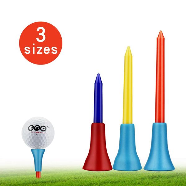 10 pcs multi colorful plastic golf tees rubber cushion gold accessory 56mm 70mm 83mm 10 pcs wtcnt
10 pcs multi colorful plastic golf tees rubber cushion gold accessory 56mm 70mm 83mm 10 pcs wtcnt