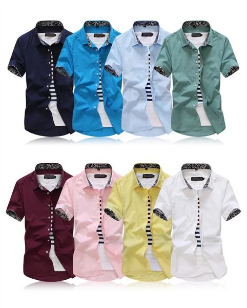 short sleeve shirt men summer casual solid color short sleeve shirt men fashion young student asian size, White;black
short sleeve shirt men summer casual solid color short sleeve shirt men fashion young student asian size, White;black