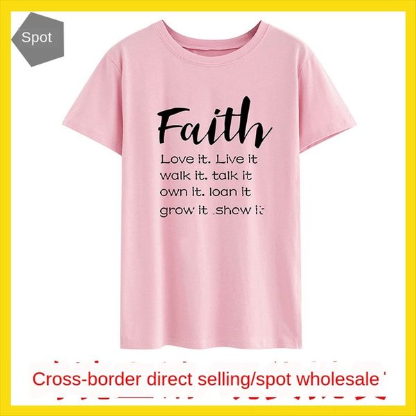 women's fah love live letter short sleeve t-shirt women's faith love it live it letter short sleeve t-shirt, White
women's fah love live letter short sleeve t-shirt women's faith love it live it letter short sleeve t-shirt, White
