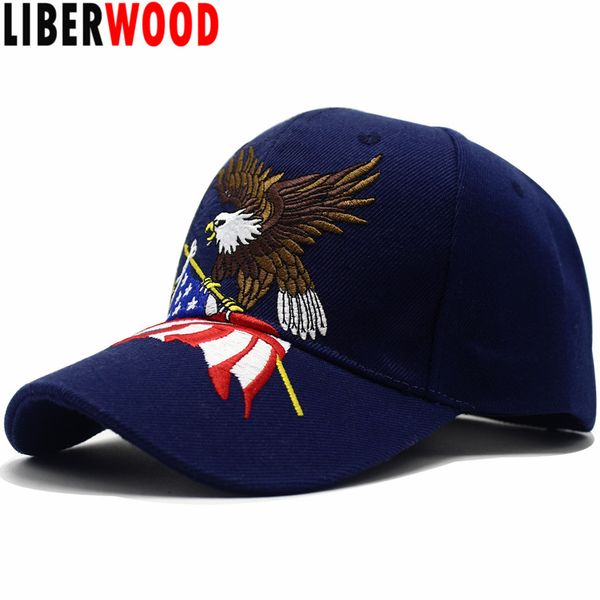 liberwood patriotic american eagle and american flag baseball cap usa bald eagle 3d embroidery snapback hats men cap, Blue;gray
liberwood patriotic american eagle and american flag baseball cap usa bald eagle 3d embroidery snapback hats men cap, Blue;gray