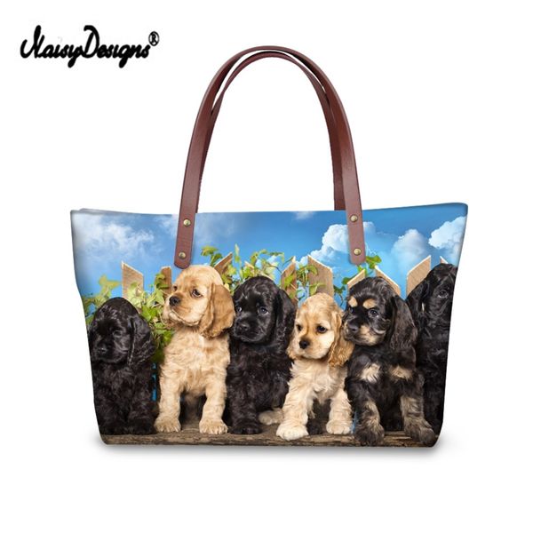 noisydesigns animal print handbag american cocker women tote elegant shopping reusable handle shoulder travel beach wallets
noisydesigns animal print handbag american cocker women tote elegant shopping reusable handle shoulder travel beach wallets