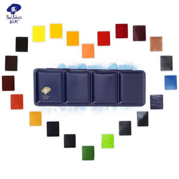 rubens upgraded solid watercolor set 12/24/48 colors portable for art students pigment for beginner art
rubens upgraded solid watercolor set 12/24/48 colors portable for art students pigment for beginner art