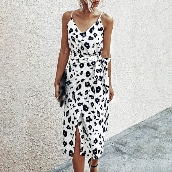 2020 woman 's dress sling print slit dress v-neck party tulip midi fashion beach dresses, Black;gray
2020 woman 's dress sling print slit dress v-neck party tulip midi fashion beach dresses, Black;gray