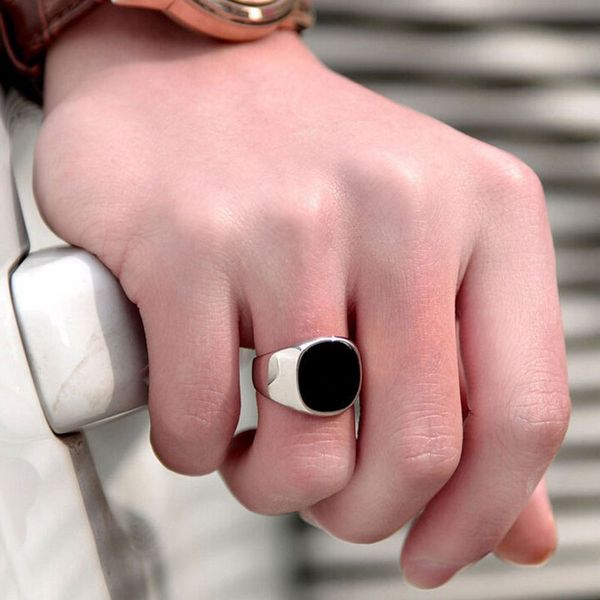 gold silver plated black enamel rings men vintage ring punk classic black drip imitation stones male enamel ring 7a0024, Golden;silver
gold silver plated black enamel rings men vintage ring punk classic black drip imitation stones male enamel ring 7a0024, Golden;silver