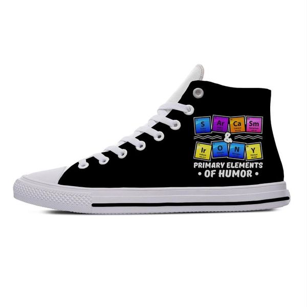 chemistry primary elements of humor science cool casual canvas shoes high lightweight breathable 3d print men women sneakers, Black
chemistry primary elements of humor science cool casual canvas shoes high lightweight breathable 3d print men women sneakers, Black