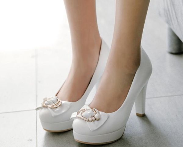 2019 bowknot women's shoes in spring and autumn with new style high heel coarse heel round head @15, Black
2019 bowknot women's shoes in spring and autumn with new style high heel coarse heel round head @15, Black