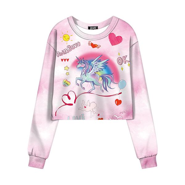 hiawatha women sweatshirt autumn long sleeve loose hoodies girl cute unicorn printed short hoody wy1734, Black
hiawatha women sweatshirt autumn long sleeve loose hoodies girl cute unicorn printed short hoody wy1734, Black