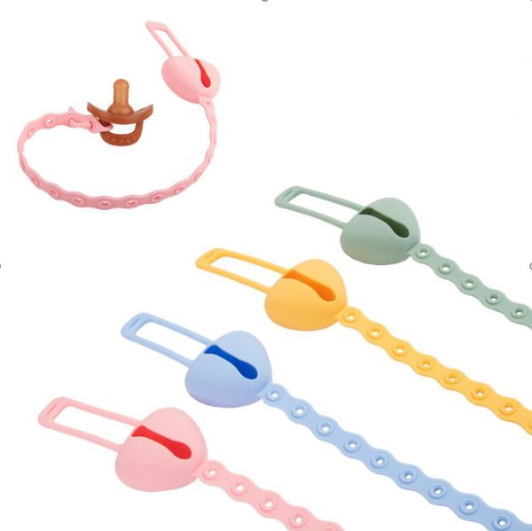dhl 200pcs silicone teething pacifier clips lock type adjustable silicone pacifier chain holder for nipples baby chew toys
dhl 200pcs silicone teething pacifier clips lock type adjustable silicone pacifier chain holder for nipples baby chew toys