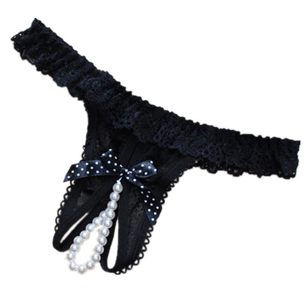products lace crotchless women thongs and g strings low waist pearl thongs erotic lingerie open crotch panties with beads, Black;pink
products lace crotchless women thongs and g strings low waist pearl thongs erotic lingerie open crotch panties with beads, Black;pink