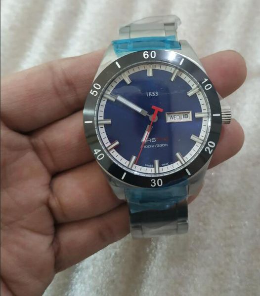 new new men watch blue dial t044.430.21.041.00 automatic movement stainless st, Slivery;brown
new new men watch blue dial t044.430.21.041.00 automatic movement stainless st, Slivery;brown