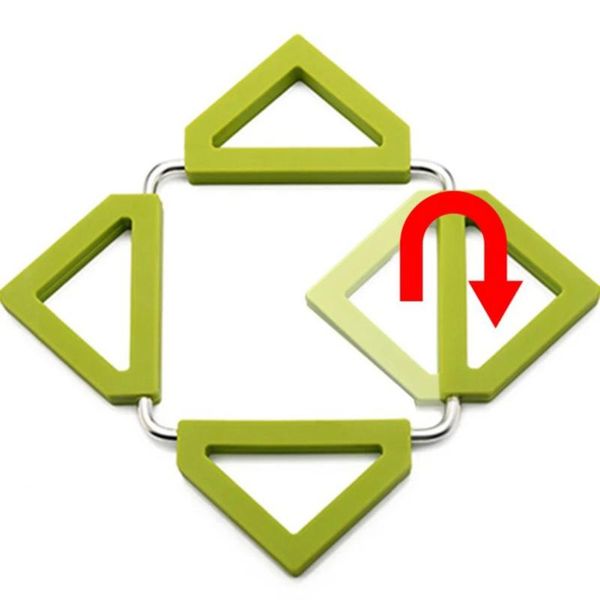 stainless steel and silicone foldable table mat high temperature resistance placemat practical home tools
stainless steel and silicone foldable table mat high temperature resistance placemat practical home tools