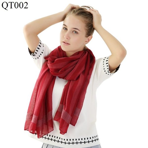 cotton scarf woman vertical stripe voile shawl sandy beach a piece of cloth scarf, Blue;gray
cotton scarf woman vertical stripe voile shawl sandy beach a piece of cloth scarf, Blue;gray