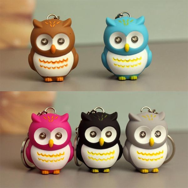 cute cartoon mini owl keychain led light sound keyfob kids toy gift creative key bag pendants key rings, Silver
cute cartoon mini owl keychain led light sound keyfob kids toy gift creative key bag pendants key rings, Silver