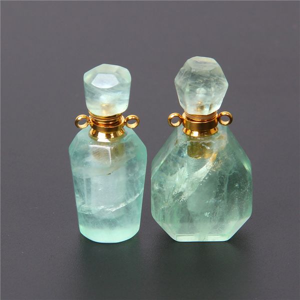 1pc natural green fluorite charm quartz crystal healing stone necklace pendants reiki essential oil diffuser bottle pendant gift, Silver
1pc natural green fluorite charm quartz crystal healing stone necklace pendants reiki essential oil diffuser bottle pendant gift, Silver