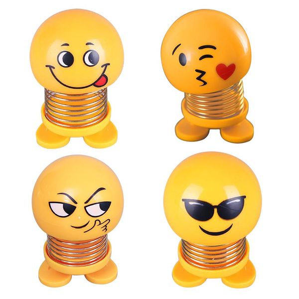 shaking head doll innovative spring people bouncing ornaments funny expression pack car decoration
shaking head doll innovative spring people bouncing ornaments funny expression pack car decoration