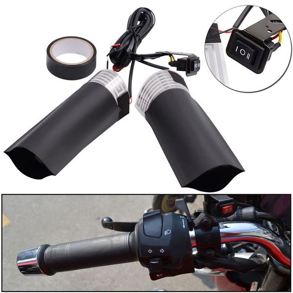 

this winter new ship type high and low gear switch motorcycle modified electric hand handle 12v heating handle cover