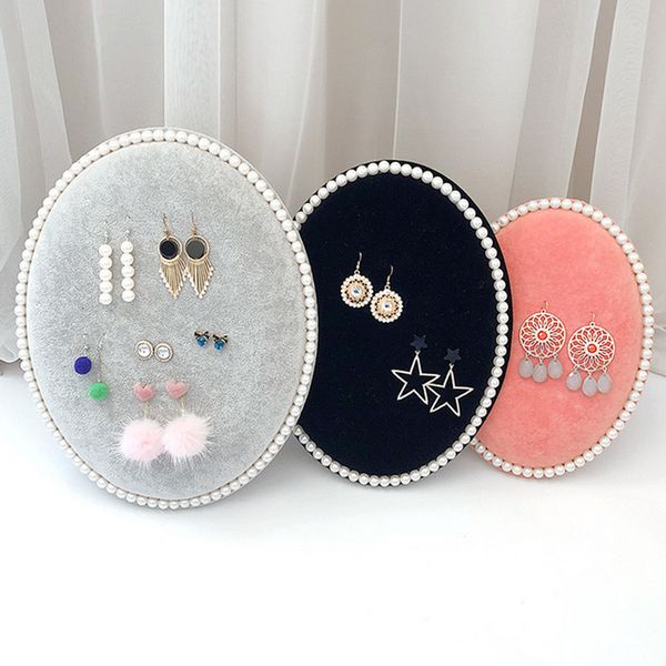 high grade pearl jewelry display organizer velvet for pendant necklaces earrings bust display stand for jewelry counter showcase, Pink;blue
high grade pearl jewelry display organizer velvet for pendant necklaces earrings bust display stand for jewelry counter showcase, Pink;blue