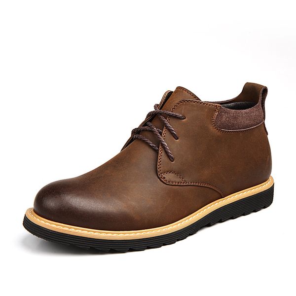 fashion men work safety boots breathable shoe lace-up black vintage winter shoes for men waterproof round toe ankle boots
fashion men work safety boots breathable shoe lace-up black vintage winter shoes for men waterproof round toe ankle boots