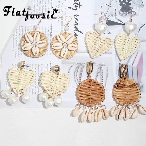 flatfoosie multiple 2019 trendy korea handmade braid pendent drop earrings for women new fashion rattan vine knit long earrings, Silver
flatfoosie multiple 2019 trendy korea handmade braid pendent drop earrings for women new fashion rattan vine knit long earrings, Silver