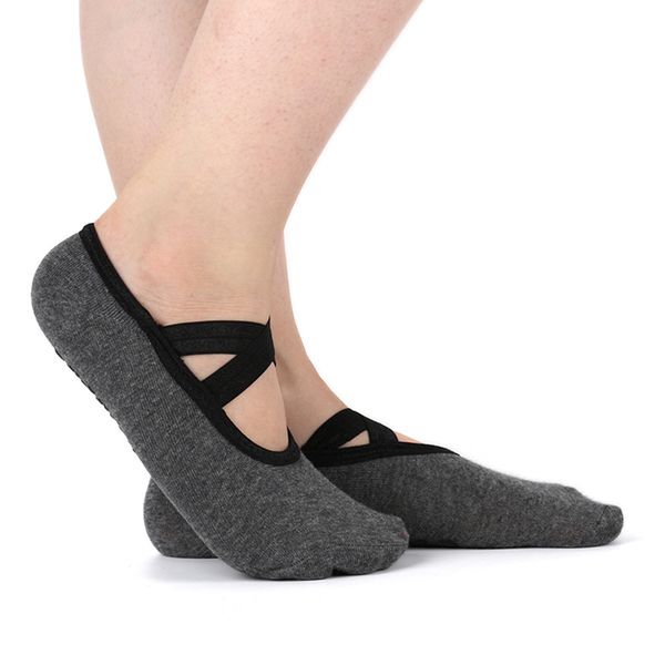women non-slip yoga sock for woman fitness dance pilates breathable ballet foot scoken socks ladies sport gym sock slippers, Black
women non-slip yoga sock for woman fitness dance pilates breathable ballet foot scoken socks ladies sport gym sock slippers, Black