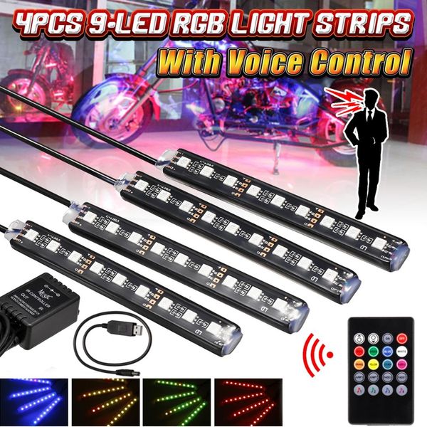 universal atmosphere lamp 4x smd 5v rgb 9led remote sound control car interior decorative light strip accessories floor lamp
universal atmosphere lamp 4x smd 5v rgb 9led remote sound control car interior decorative light strip accessories floor lamp