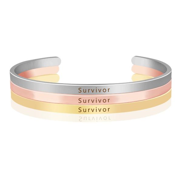 survivor гравировка вдохновенного положительный quote браслеты браслет-манжета шарм браслеты для мужчин женщин личности ювелирных изделий, Black
survivor гравировка вдохновенного положительный quote браслеты браслет-манжета шарм браслеты для мужчин женщин личности ювелирных изделий, Black
