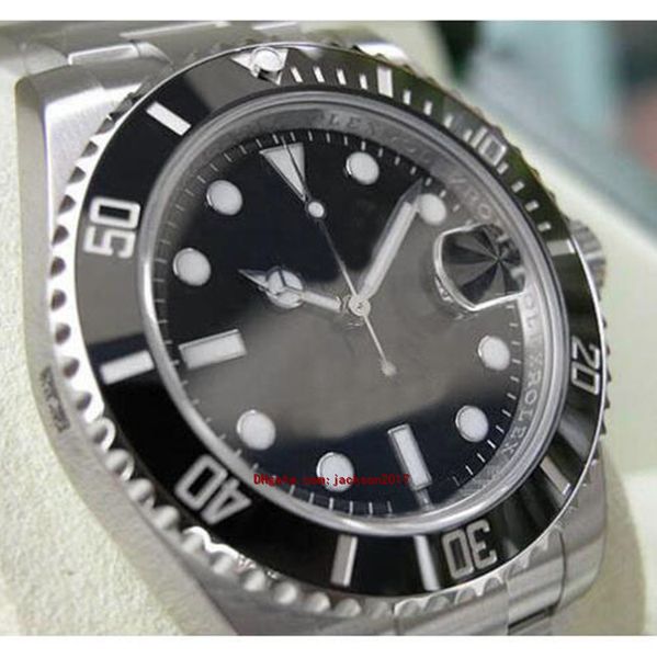 wristwatches with original box casual modern men's watches 116610 stainless steel black ceramic bezel 40mm black dial, Slivery;brown
wristwatches with original box casual modern men's watches 116610 stainless steel black ceramic bezel 40mm black dial, Slivery;brown
