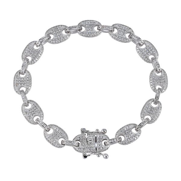 wholesale-hip hop cz cuban chain brass / copper iced out zirconia bracelet bling chain bracelet for men jewelry, Black
wholesale-hip hop cz cuban chain brass / copper iced out zirconia bracelet bling chain bracelet for men jewelry, Black