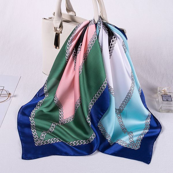 women silk scarf soft square scarves neck chief colorful blue chains printed scarves fashion neck hair scarf drop shipping, Blue;gray
women silk scarf soft square scarves neck chief colorful blue chains printed scarves fashion neck hair scarf drop shipping, Blue;gray