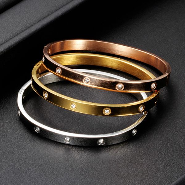 3 colors 2019 new personalized titanium stainless steel rose gold silver lovers bangle bracelet matching bangles for couples wholesale, Black
3 colors 2019 new personalized titanium stainless steel rose gold silver lovers bangle bracelet matching bangles for couples wholesale, Black