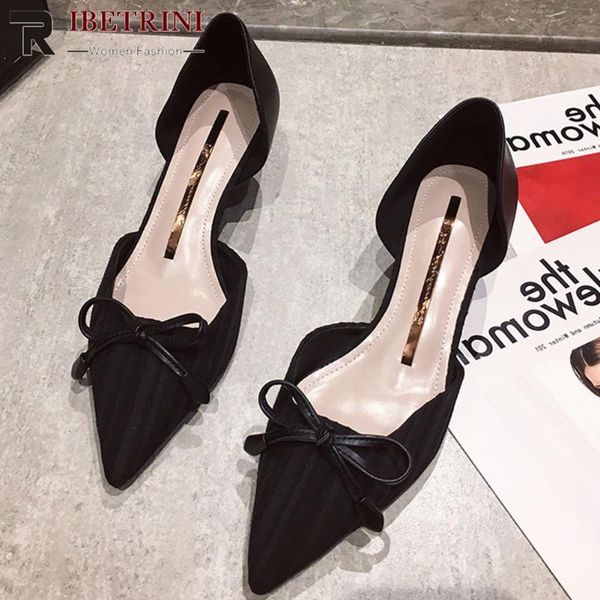ribetrini female summer pointed toe shoes woman casual med thin heels date pumps women sweet shallow pointed toe pumps, Black
ribetrini female summer pointed toe shoes woman casual med thin heels date pumps women sweet shallow pointed toe pumps, Black