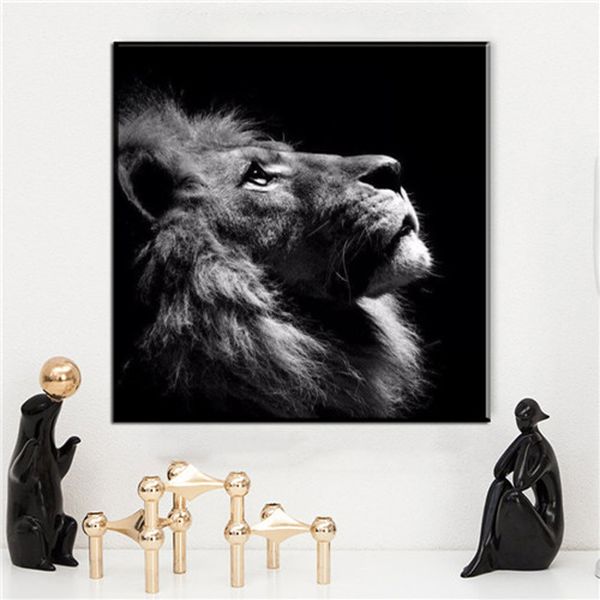black white canvas painting modern wall decor lion animal canvas pictures oil painting for livingroom bedroom wall decor 191006
black white canvas painting modern wall decor lion animal canvas pictures oil painting for livingroom bedroom wall decor 191006