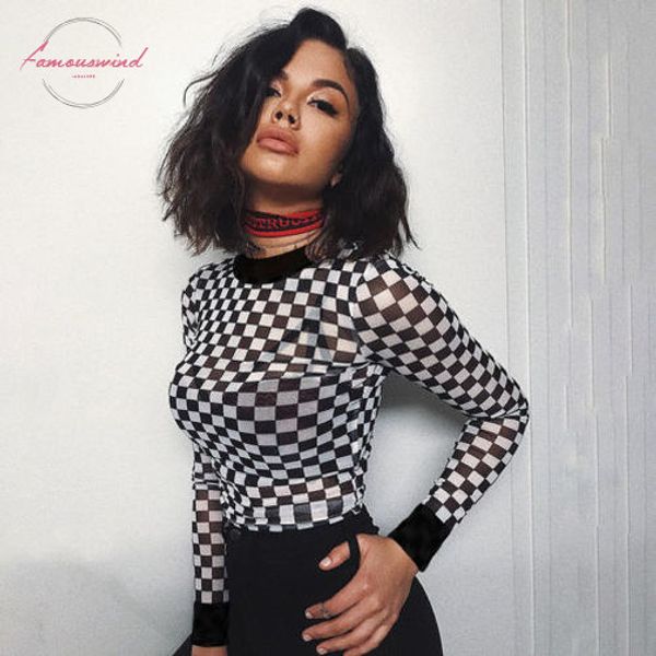 женщины sexy mesh sheer черный белый плед с длинным рукавом exposed пупочной perspective вскользь тенниска tops тонкий fit, White
женщины sexy mesh sheer черный белый плед с длинным рукавом exposed пупочной perspective вскользь тенниска tops тонкий fit, White