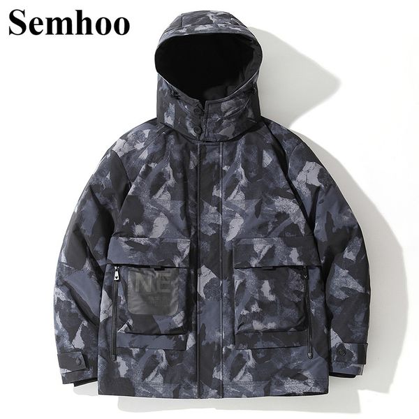 men's winter down jackets casual hooded thick warm simple short 90% white duck down jacket men fashion camouflage print mens, Black
men's winter down jackets casual hooded thick warm simple short 90% white duck down jacket men fashion camouflage print mens, Black