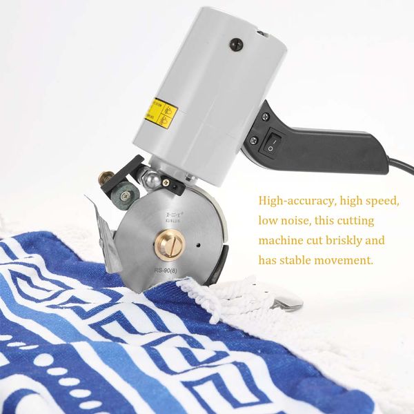 meterk electric portable low-noise lightweight cloth cutter fabric round cutting machine ty-90b
meterk electric portable low-noise lightweight cloth cutter fabric round cutting machine ty-90b
