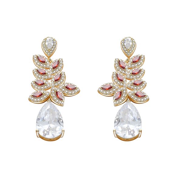 2019 fashion trend personality drop-shaped pendant earrings gold silver color copper zircon female jewelry 1, Golden;silver
2019 fashion trend personality drop-shaped pendant earrings gold silver color copper zircon female jewelry 1, Golden;silver