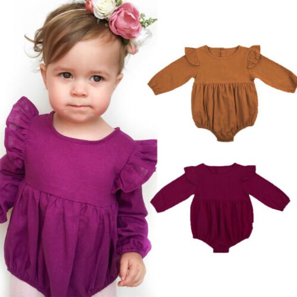 cute newborn baby girl romper autumn long sleeve solid color ruffles toddler kids jumpsuit one pieces clothes 3m-3y, Blue
cute newborn baby girl romper autumn long sleeve solid color ruffles toddler kids jumpsuit one pieces clothes 3m-3y, Blue