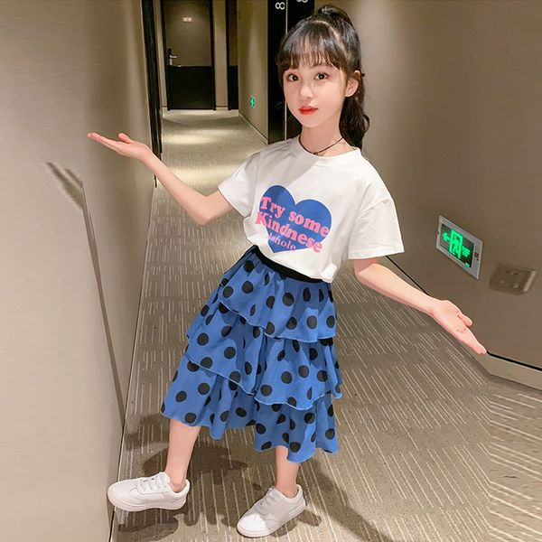 2020 girls clothes sets summer girl t-shirt + dot dress suits kids princess dresses children clothing suits 4 5 6 8 10 years, White
2020 girls clothes sets summer girl t-shirt + dot dress suits kids princess dresses children clothing suits 4 5 6 8 10 years, White