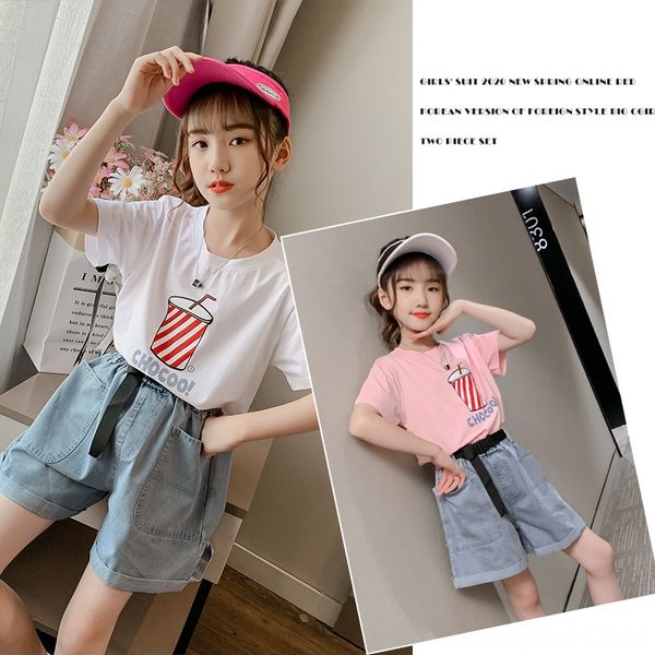 6apbg girls sports suit summer clothes 2020 children's western style big children's short-sleeved domineering fashion sportswear s
6apbg girls sports suit summer clothes 2020 children's western style big children's short-sleeved domineering fashion sportswear s
