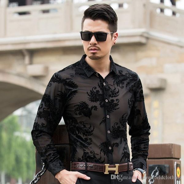 mens hollow out shirts designer floral embroidery casual summer shirts fashion mens shorts sleeve, White;black
mens hollow out shirts designer floral embroidery casual summer shirts fashion mens shorts sleeve, White;black