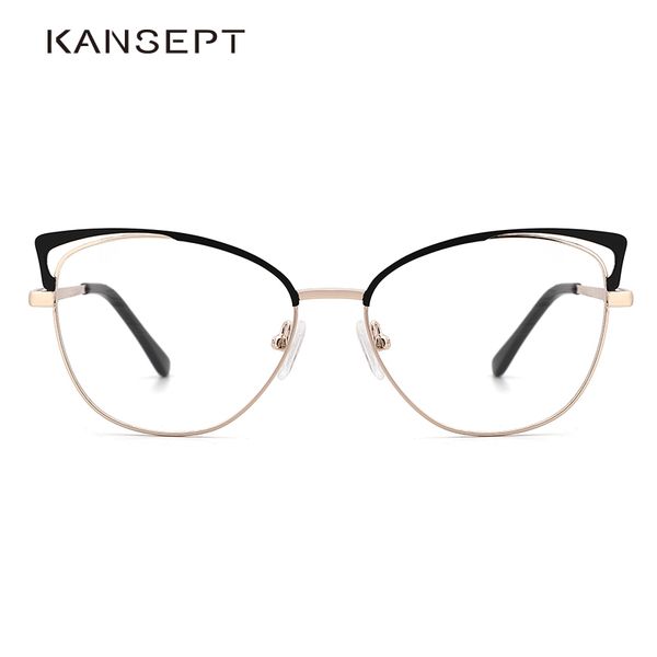 fashion sunglasses frames kansept women metal glasses frame optical myopia cat eye pretty prescription eyeglasses for mg3393, Black
fashion sunglasses frames kansept women metal glasses frame optical myopia cat eye pretty prescription eyeglasses for mg3393, Black