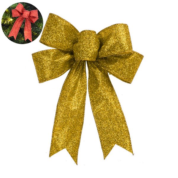 christmas bows glitter bowknot xmas decoration ribbon bow indoor outdoor decoration for garland tree er bow 5.1"inches - gol
christmas bows glitter bowknot xmas decoration ribbon bow indoor outdoor decoration for garland tree er bow 5.1"inches - gol