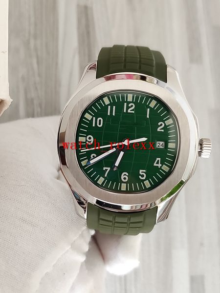 new classic mechanical luxury mens sports watch aquanaut green dial 5168g 5168g-010 rubber bands mechanical automatic sports watch, Slivery;brown
new classic mechanical luxury mens sports watch aquanaut green dial 5168g 5168g-010 rubber bands mechanical automatic sports watch, Slivery;brown