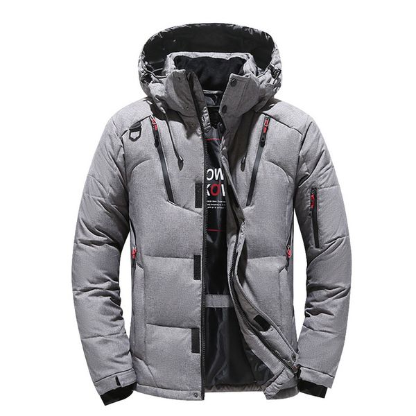 2019 new fashion men's down jacket short outdoor sports winter jacket parkas korean slim men's brand clothing, Black
2019 new fashion men's down jacket short outdoor sports winter jacket parkas korean slim men's brand clothing, Black